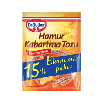 Dr.Oetker Hamur Kabartma Tozu 15'li Paket 150 G