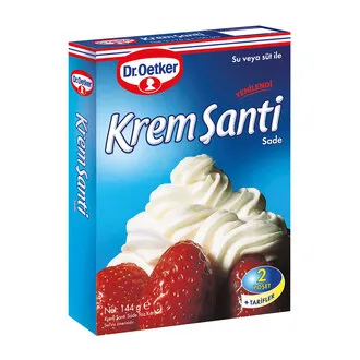 Dr.Oetker Krem Şanti Standart 2 x 72 G