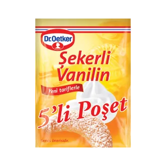 Dr.Oetker Şekerli Vanilin 5'li Paket 25 G