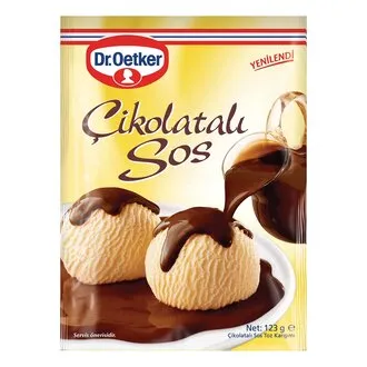 Dr.Oetker Çikolatalı Tatlı Sos 123 G