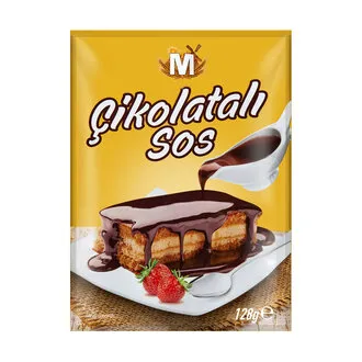 Migros Çikolatalı Sos Toz Karışımı 128 G