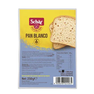 Schar Pan Blanco Glutensiz Dilimli Ekmek 250 G