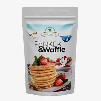 Kor Vanilya Aromalı Pankek Waffle Karışımı 130 G