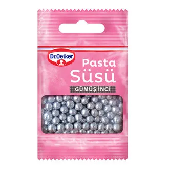 Dr.Oetker Pasta Süsü Gümüş İnci 10 G