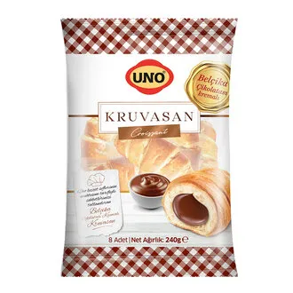 Uno Çikolata Kremalı Kruvasan 8'li 240 G
