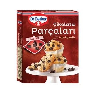 Dr.Oetker Bitter Çikolata Parçaları 70 G