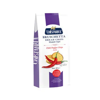 Unistanbul Bruschetta Bol Acılı Ekmek Cipsi 110 G