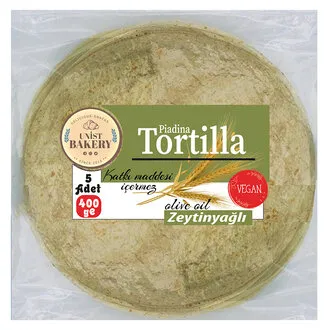 Unist Bakery Zeytinyağlı Tortilla 5'li 400 G