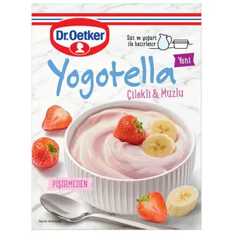 Dr.Oetker Yogotella Çilekli & Muzlu 68 G