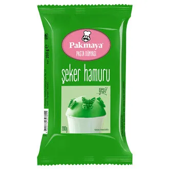 Pakmaya Şeker Hamuru Yeşil 200 G
