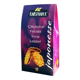 Unİstanbul Çikolata Fındık Japonesse Kurabiye 110 G