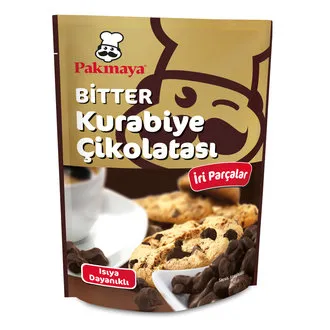 Pakmaya Bitter Kurabiye Çikolatası 90 G