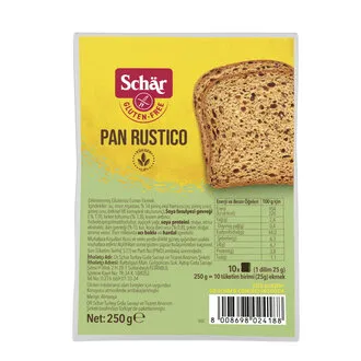 Schar Pan Rustico Glutensiz Lifli Ekmek 250 G