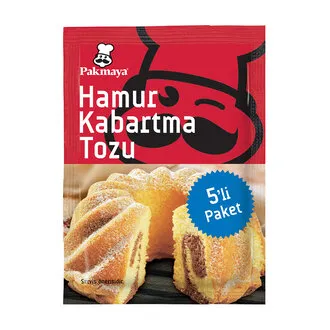 Pakmaya Hamur Kabartma Tozu 5'li 50 G