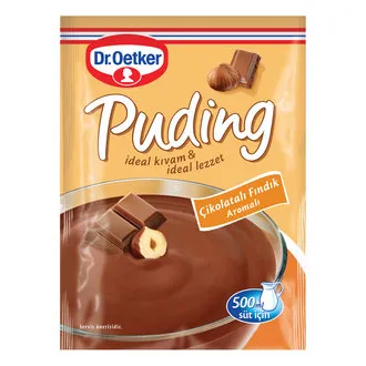 Dr.Oetker Puding Çikolata Fındıklı 102 G
