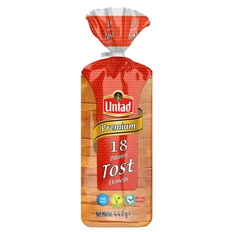 Untad Premium Tost Ekmeği 440 G