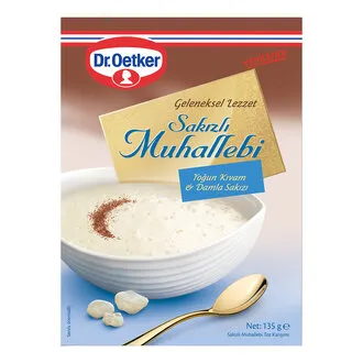 Dr.Oetker Sakızlı Muhallebi 135 G