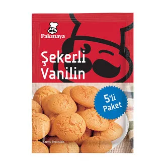 Pakmaya Şekerli Vanilin 5'li 25 G