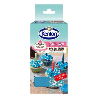 Kenton Pas Süs Kristal Mavi Draje Mavi Beyaz 40 G