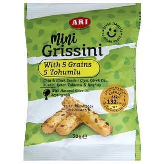 Arı 5 Tohumlu Mini Grissini 30 G