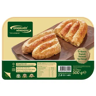 Çengelköy Börekçisi El Açması Kıymalı Patatesli Kol Böreği 500 G