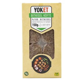 Yoket Bitkisel (Vegan) Köfte 150 G
