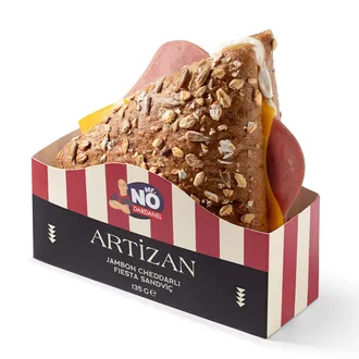 Mr.No Jambon Cheddarlı Fiesta Sandviç 135 G