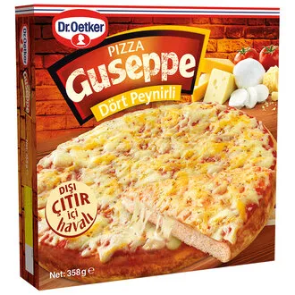 Dr.Oetker Guseppe 4 Peynirli Pizza 358 G