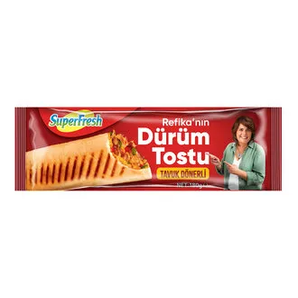 Superfresh Tavuk Dönerli Dürüm Tost 180 G