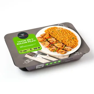 Gurmepack Tavuk Şiş & Bulgur Pilavı 380 G