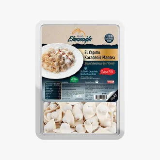Elmasoğlu El Yapımı Karadeniz Mantısı Etli 350 G