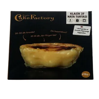 Frozen Cake Factory Klasik Nata Turtası 4X70 G