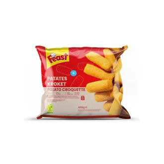 Feast Dondurulmuş Silindir Patates Kroket 450 G
