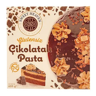 Sweet Heaven Dondurulmuş Glutensiz Çikolatalı Pasta 600 G