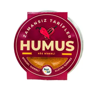 Yeşil Şef Köz Biberli Humus 200 G