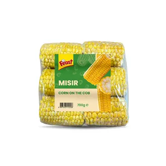 Feast Dondurulmuş Tatlı Koçan Mısır (Corn Cob) 700 G