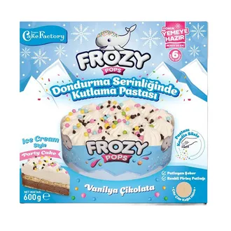 Frozy Pops Dondurma Serinliği Kutlama Pasta 600 G