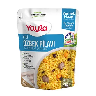 Yayla Etli Özbek Pilavı 200 G
