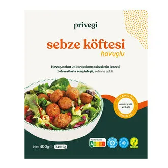 Privegi Havuçlu Sebze Köftesi 400 G