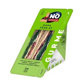 Mr.No Dana Bacon Füme Etlı Fresh Sandviç 185 G