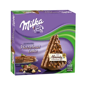 Milka Çikolatalı ve Fındıklı Pasta 400 G