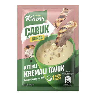 Knorr Çabuk Çorba Kıtırlı Kremalı Tavuk 18 G