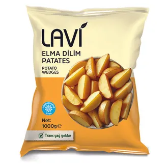 Lavi Elma Dilim Dondurulmuş Patates 1 Kg