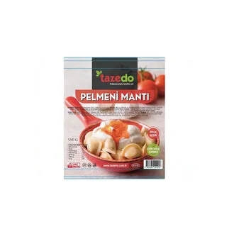 Tazedo Pelmeni Mantı Dana Kıymalı 500 G