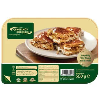 Çengelköy Börekçisi Köy Böreğı Cevizli Dutlu Peynirli 500 G