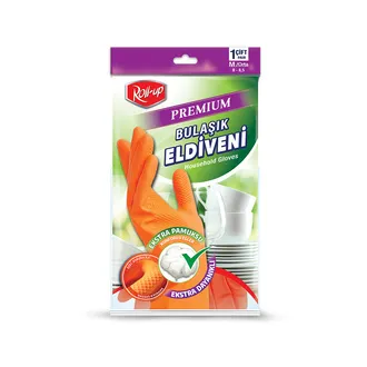 Roll-up Premium Temizlik Eldiveni Medium