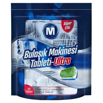 Migros Ultra Bulaşık Makinesi Tableti 33 Adet 627G