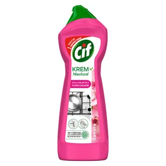 Cif Krem Mucizesi Sakura Parfümlü Yüzey Temizleyici 750 ml