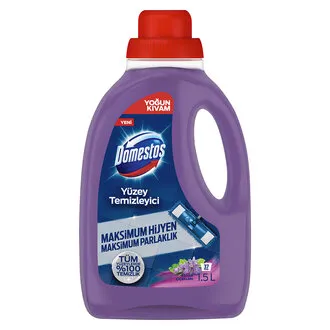 Domestos Yüzey Temizleyici Bahar Çiçekleri Tüm Yüzeyler için Maksimum Hijyen 1500 ML