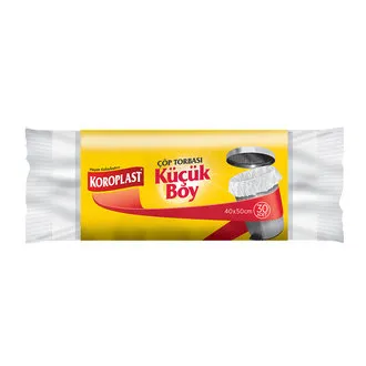 Koroplast Küçük Boy Çöp Torbası 30'lu